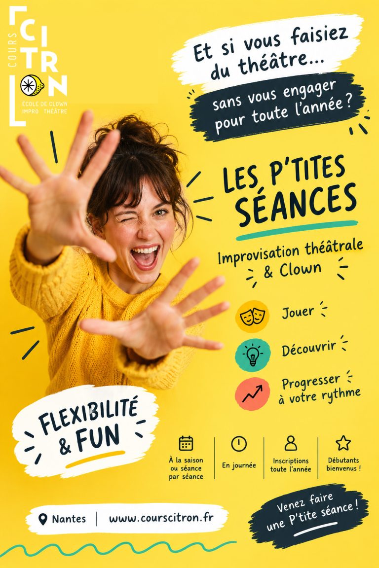 LES P’TITES SÉANCES en journée